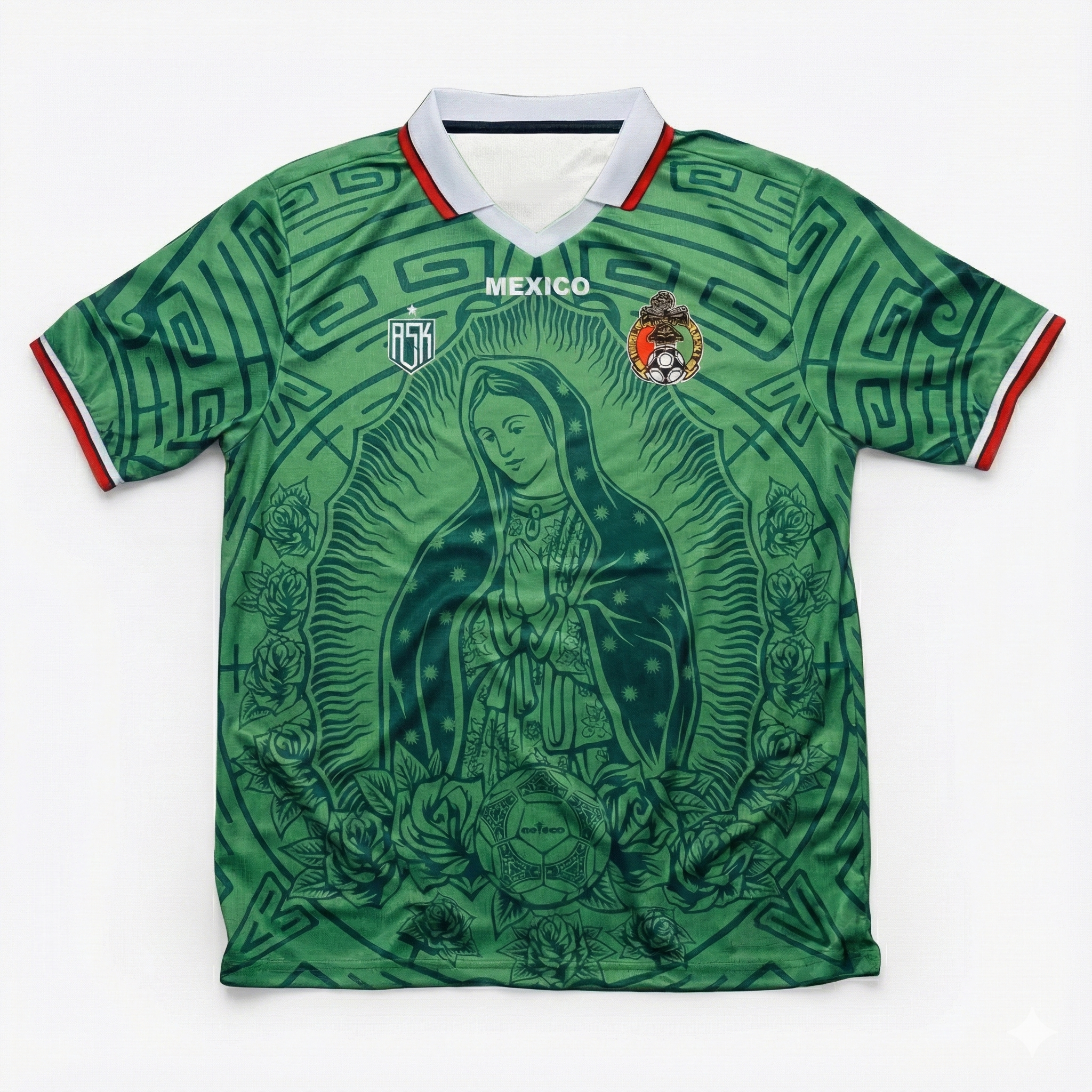 Mexico home jersey Special Edition: Virgin Mary