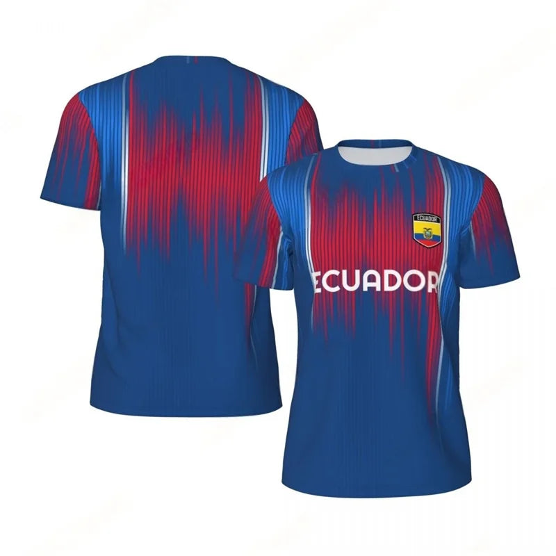 Ecuador Home Jersey Minimalist Design