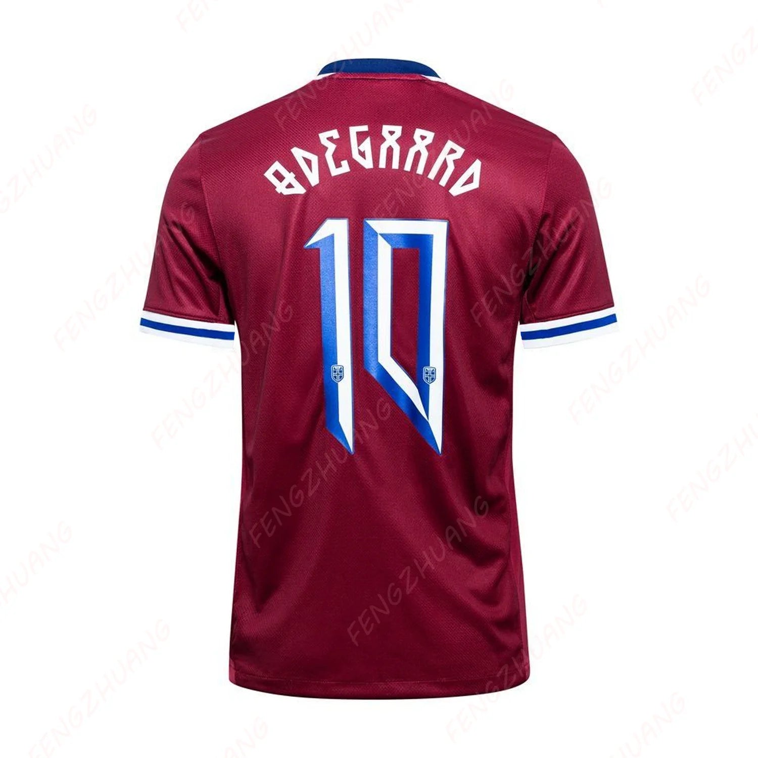 Norway Home Jersey Odegaard