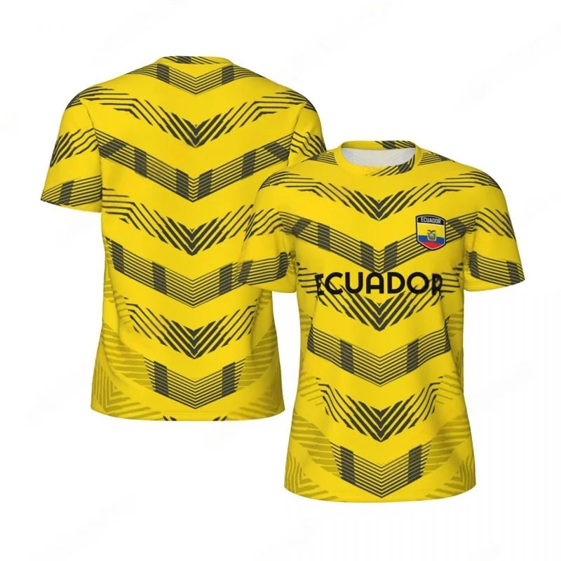 Ecuador Home Jersey Minimalist Design
