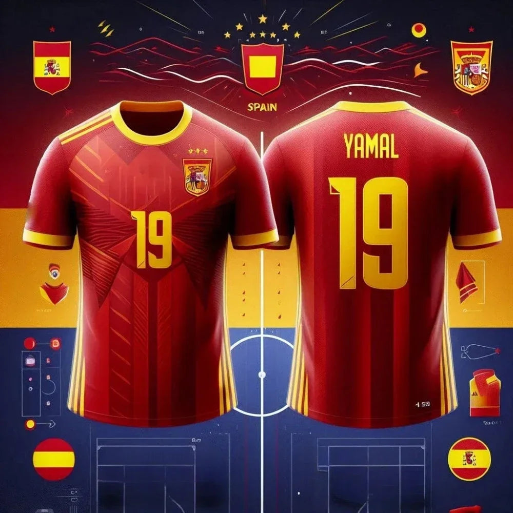 Spain Home Jersey Special Edition: La Sangre del Toro