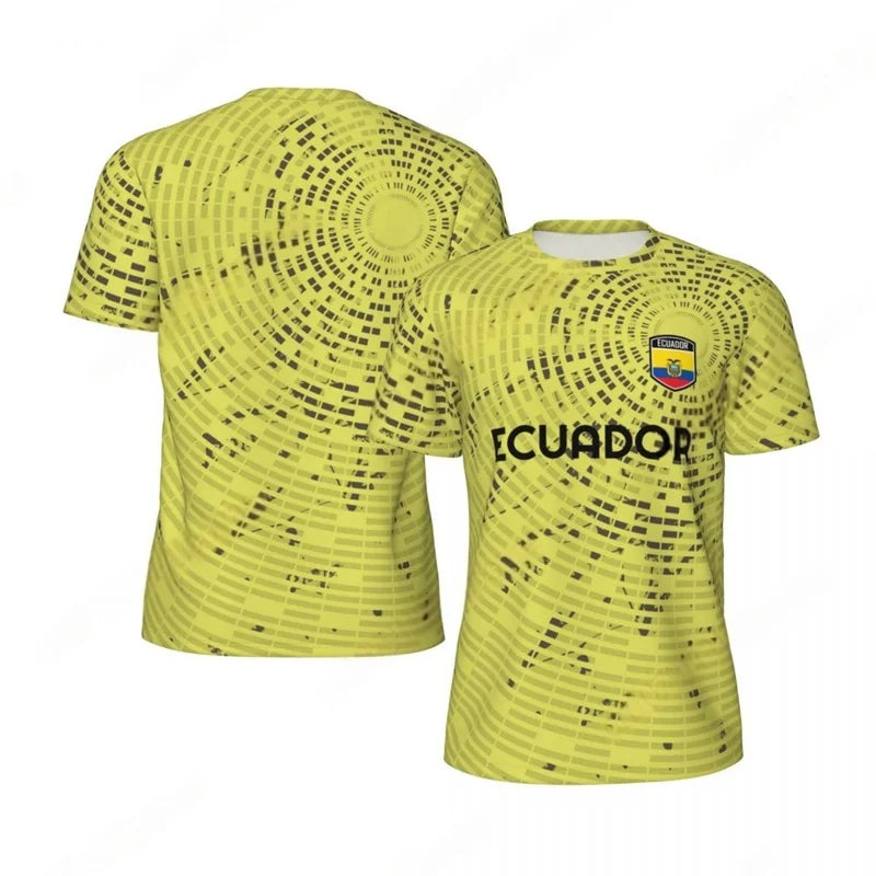 Ecuador Home Jersey Minimalist Design