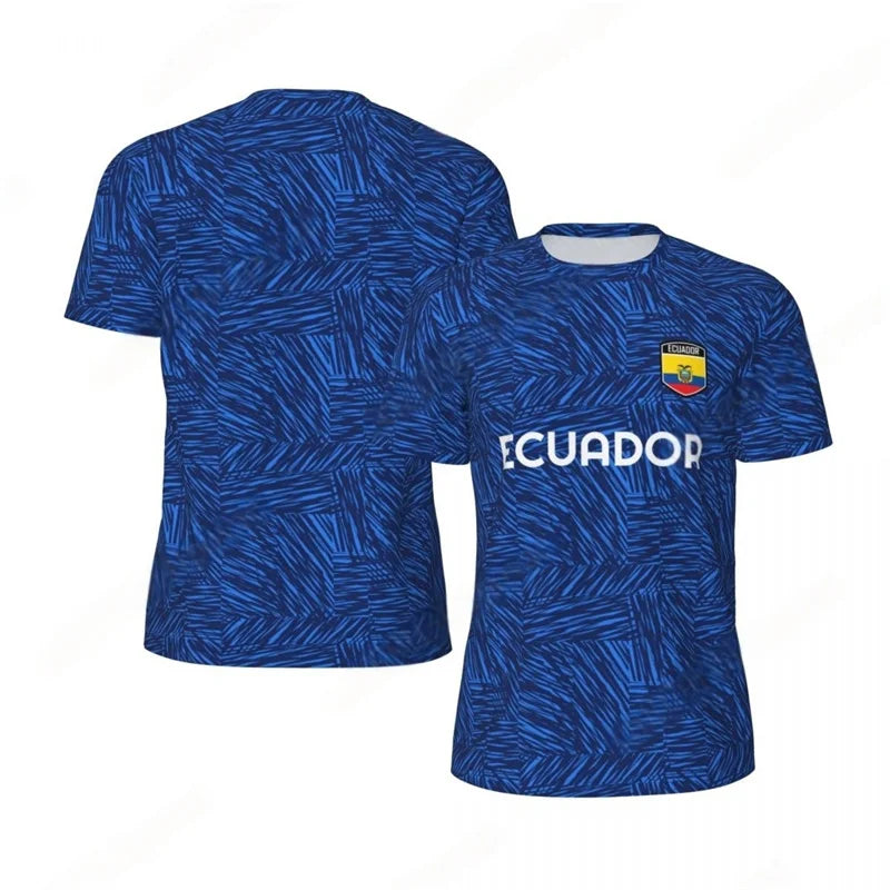 Ecuador Home Jersey Minimalist Design