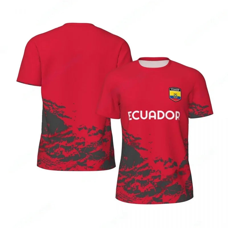 Ecuador Home Jersey Minimalist Design