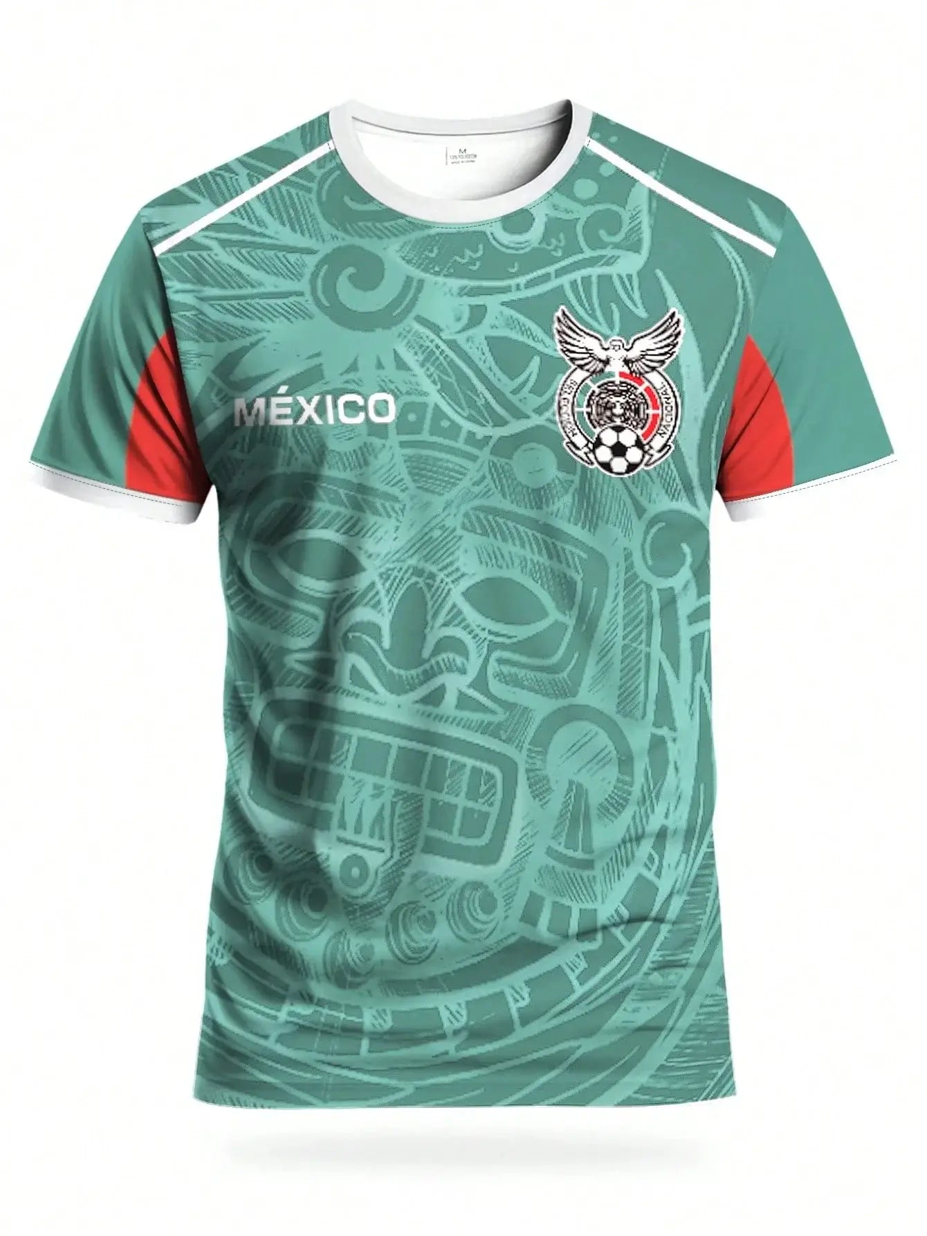 Mexico Home Jersey - Black with Eagle & Skull