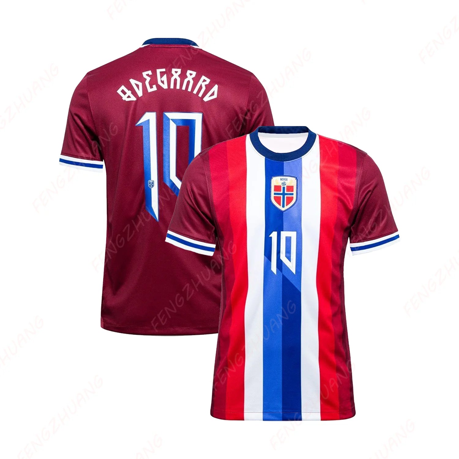 Norway Home Jersey Odegaard